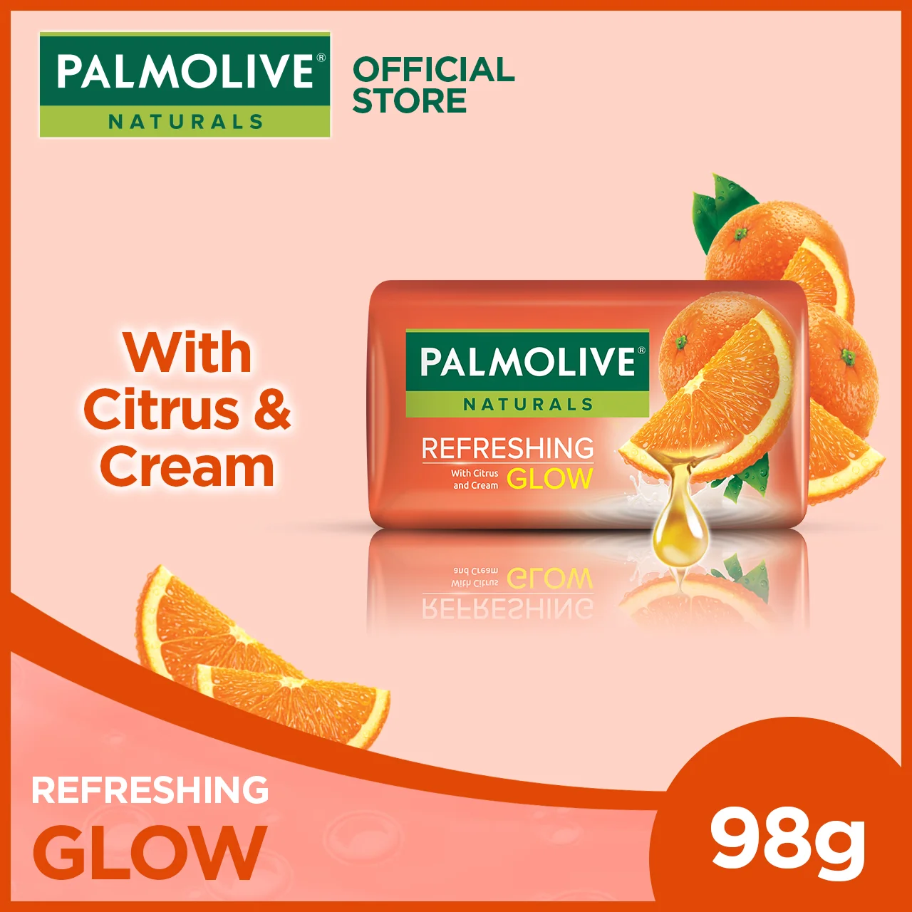 PALMOLIVE SOAP ORANGE 98G